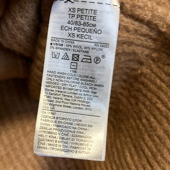 Banana Republic Tan Wool Blend Cardigan - Picture 5 of 6